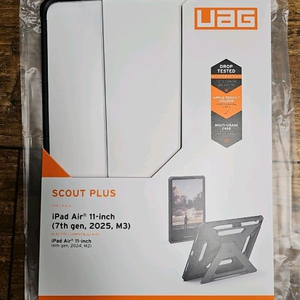 미사용 UAG 아이패드 에어 11 M2 M3 M4 7세대 SCOUT PLUS 스카우트 케이스 판매합니다 이미지