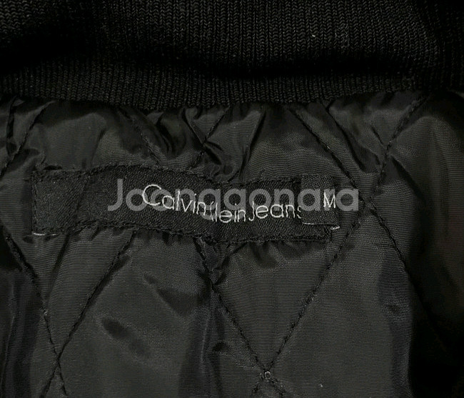 캘빈클라인 블랙 패딩 점퍼 90~93--2