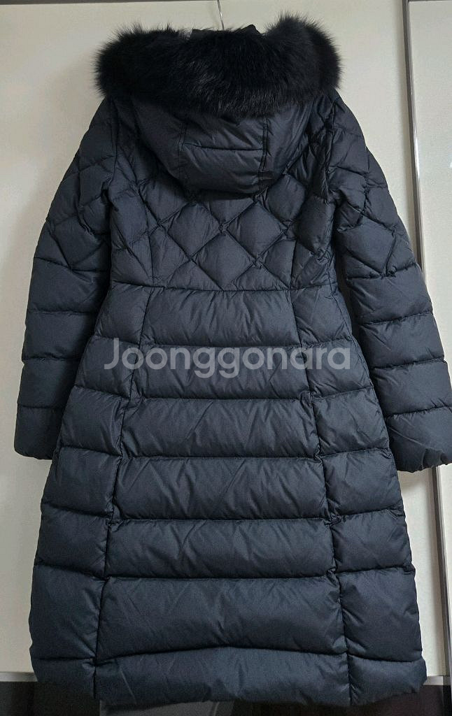 시슬리 폭스퍼 덕다운패딩--1