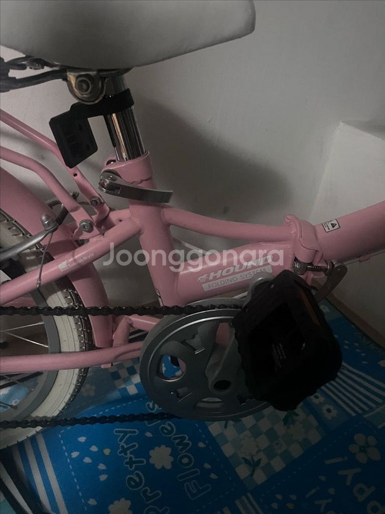 삼천리20 메이비 접이식 자전거 라이트핑크 140cm--2