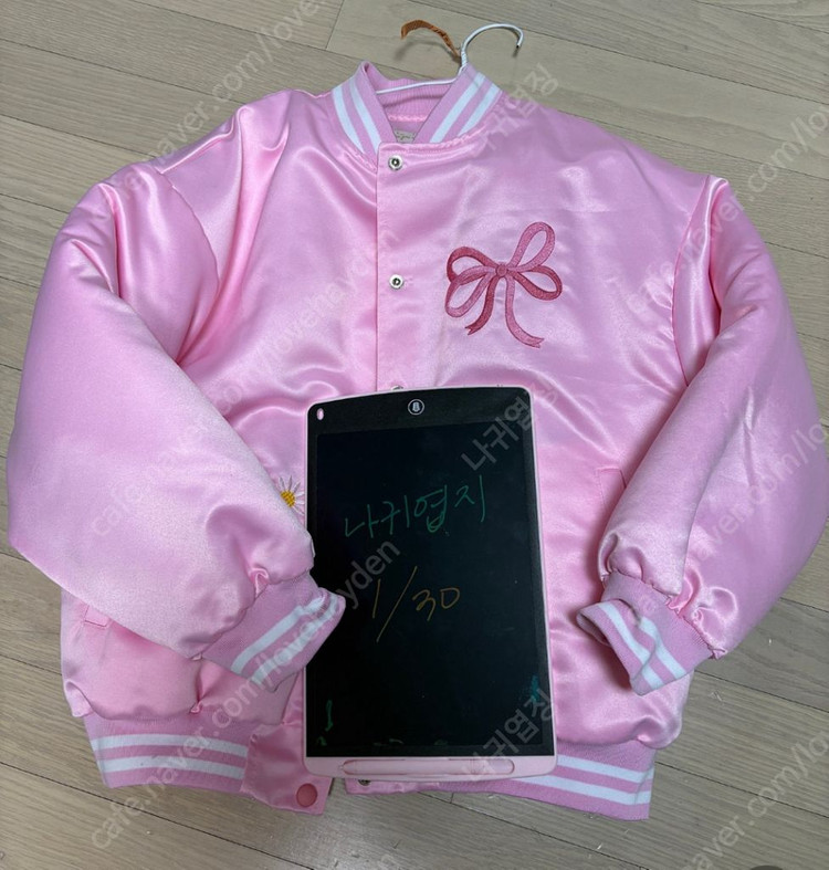 주주아뜰리에 바시티자켓 xxl 여아 야구점퍼 자켓 이미지