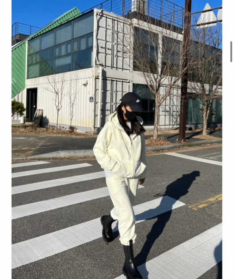 프롬바이제이 코듀로이 기모 후드집업 세트--3