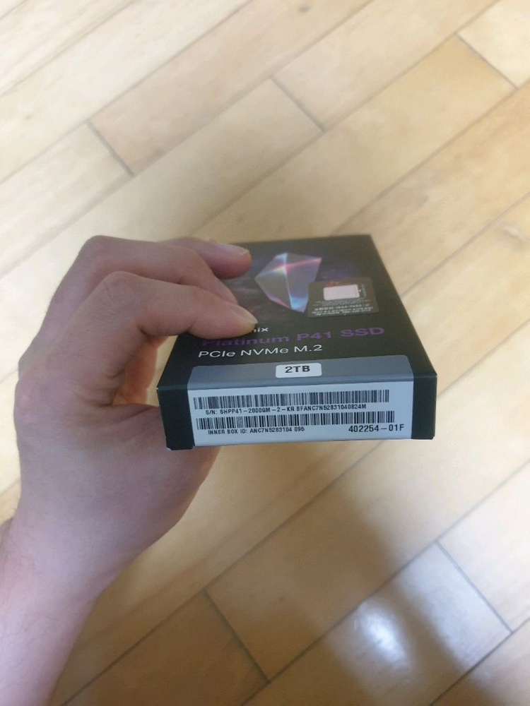 sk하이닉스 P41 platinum M.2 2tb 팝니다~[미개봉 국내정발]--1