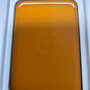 애플 정품 맥세이프 가죽카드지갑 캘리포니아포피 새제품