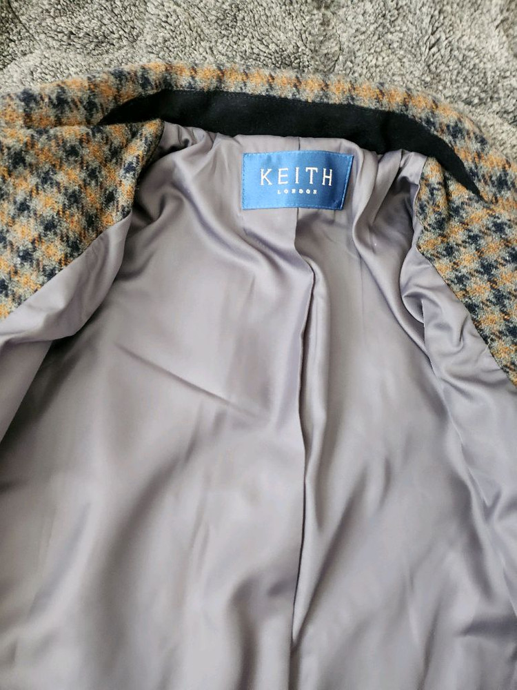 키이스 체크 모자켓--2