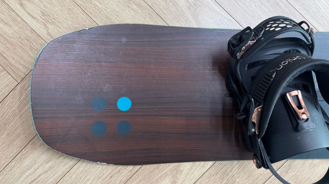 버튼 스노우보드 커스텀 135 유니온 바인딩 팝니다--4