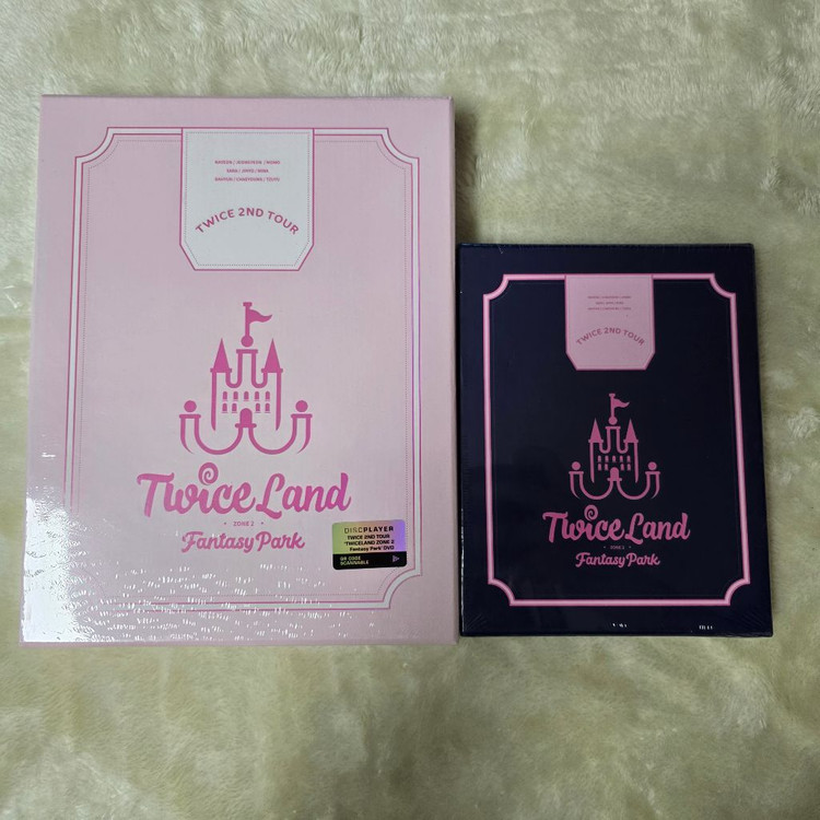 트와이스 콘서트 미개봉 dvd 블루레이 3권 일괄 이미지