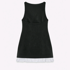 자라 프릴 미니 원피스 새상품 s 8727/033/400