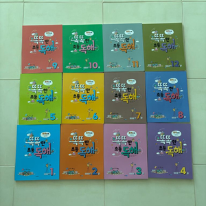 새책) 웅진주니어 똑똑한 초등 독해 시리즈 1-12권 전권