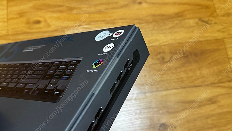 로지텍 G515 LIGHTSPEED TKL 무선 게이밍 키보드 블랙/미개봉 국내정발 이미지