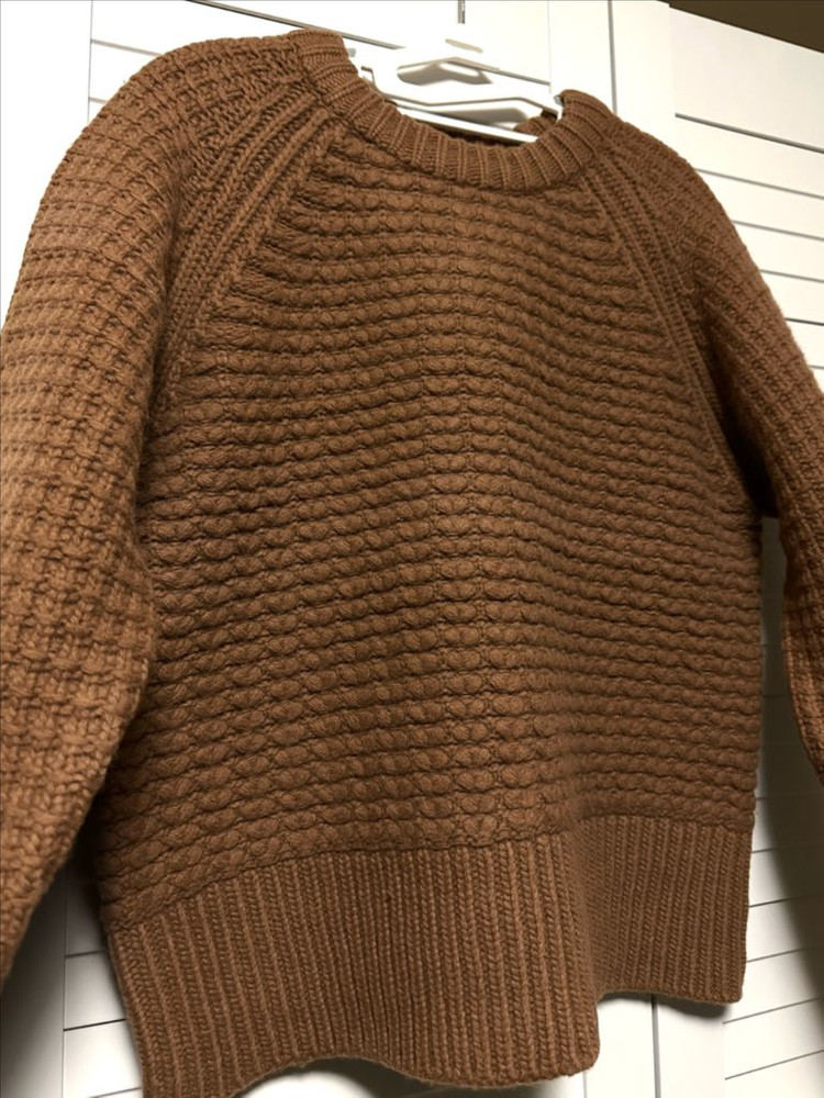 #새상품 : 국내제작 짜임이 예쁜 겨울 니트 브라운--6