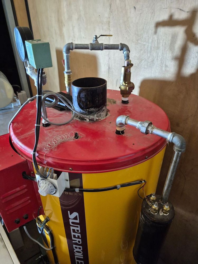 평화 스팀 보일러 22년식 입니다 이미지