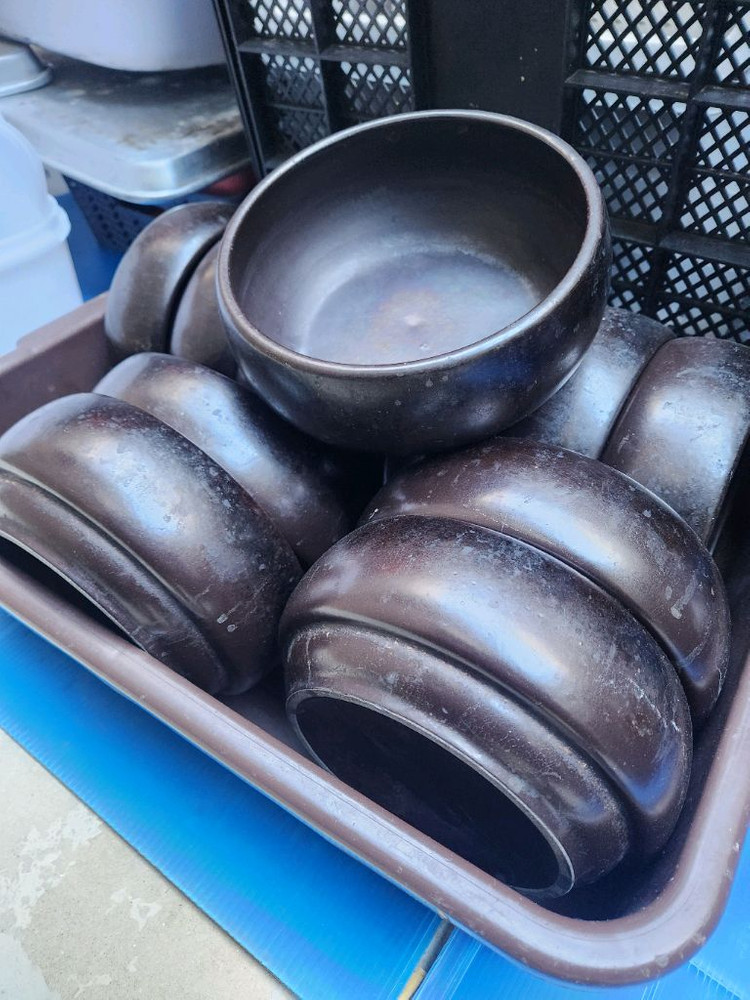 옹기뚝배기 12개 18*10 개당--1