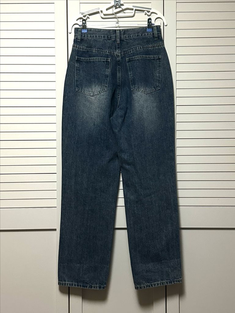 #새상품 : 고고싱 착한바지 코지 스트레이트 데님 난스판 중청--1