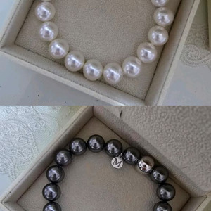 [새상품] 스와로브스키 정품 진주 팔찌 알러지방지 고퀄리티