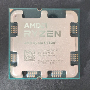 AMD 라이젠5 7500F CPU 대원정품(중고) 이미지