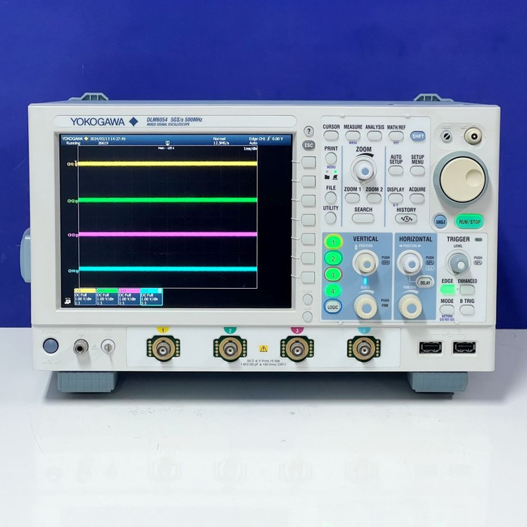 중고계측기 Yokogawa DLM6054 500MHz 오실로스코프 판매--6