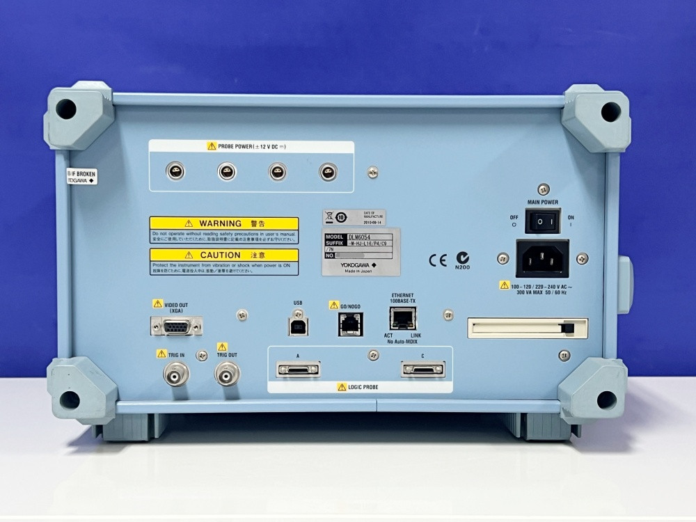 중고계측기 Yokogawa DLM6054 500MHz 오실로스코프 판매--5