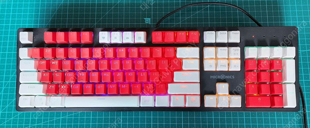 유선 게이밍 LED 키보드 3종 판매 개당 12,000원 이미지