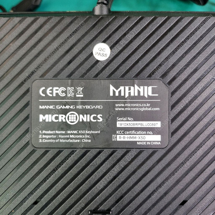 유선 게이밍 LED 키보드 3종 판매 개당 12,000원 이미지