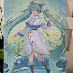 이치방쿠지 스노우미쿠 E상 포스터 이미지