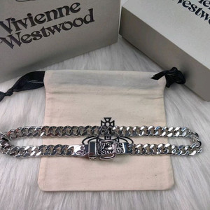 비비안 웨스트우드 벨트 버클 쿠바 choker 목걸이