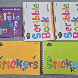 잉글리시에그 스텝4+5 워크북(파닉스1+2),스티커북,알파벳북,잉글리쉬에그