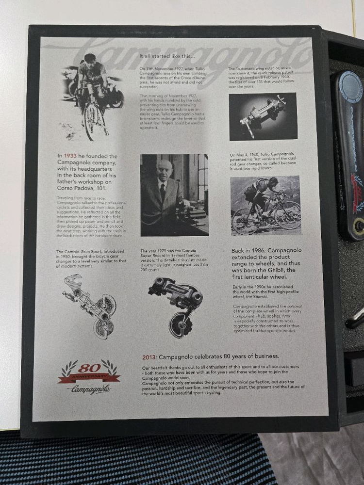 캄파놀로 80주년 그룹셋 No1429 L170 이미지