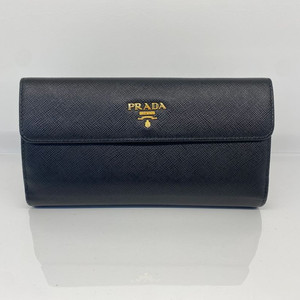 프라다 사피아노 메탈 블랙 장지갑 [중고명품 리셀온] 이미지