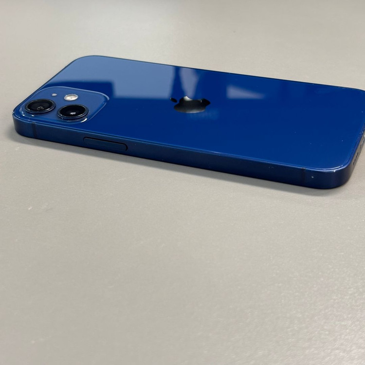 아이폰12미니 블루색상 256용량 미파손 무잔상 상태좋은단말기--4