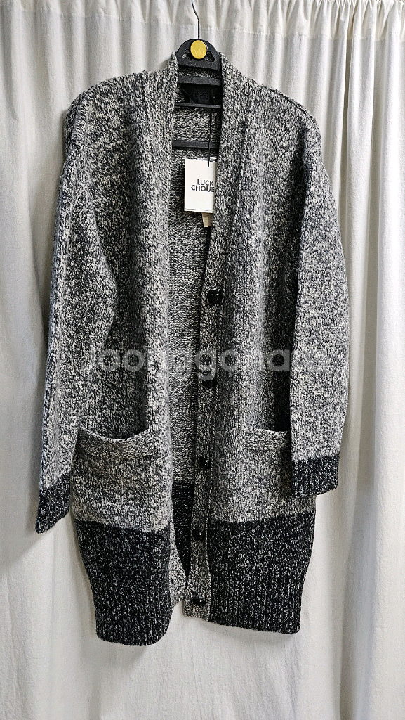 새상품)럭키슈에뜨 롱가디건(프리사이즈)--5