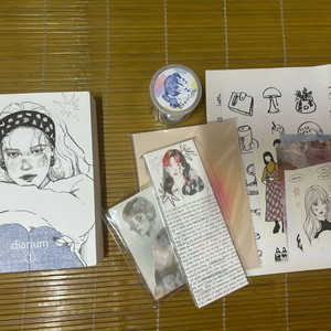 디아리움 드로잉북1, 마테, 메모지