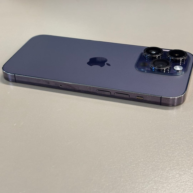 아이폰14프로 퍼플색상 128용량 미파손 무잔상 동일기종대비 가성비 꿀매물--4