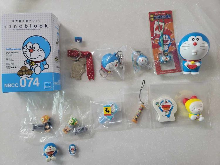애니40 도라에몽6 피규어 인형 가방 판매합니다 이미지