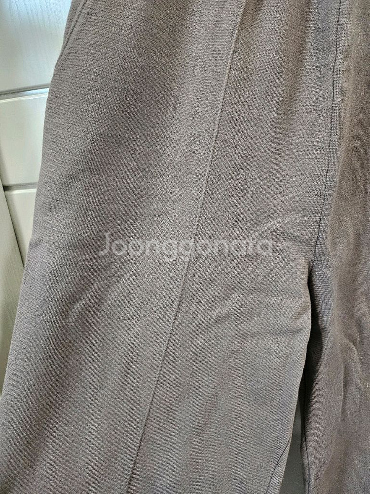 시스템 와이드 니트 팬츠--5