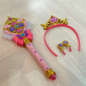 [반값택포] 티니핑 행운핑 트와일라잇 요술봉 세트 팝니다. (키즈 귀걸이 머리띠)