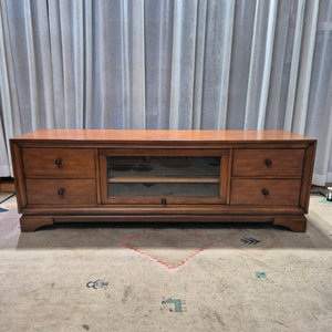 디자인벤쳐스 콜린스빈티지 원목 1700 AV거실장