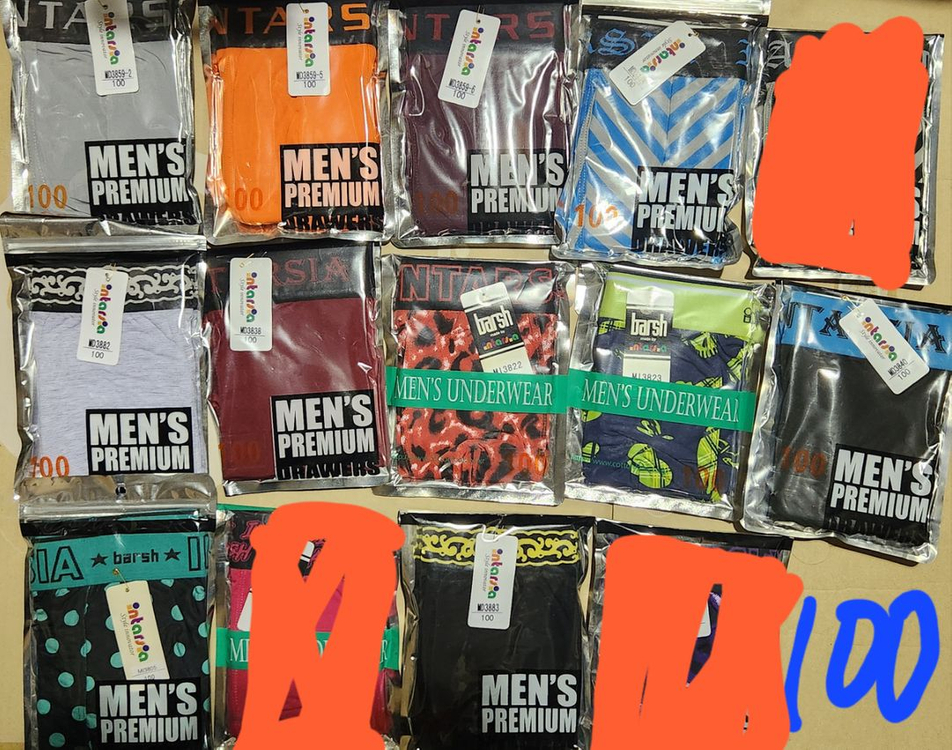 남성 드로즈 팬티 6장 무료배송--3