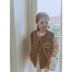 [리버서블] 로아앤제인 뽀글이 조끼(120)