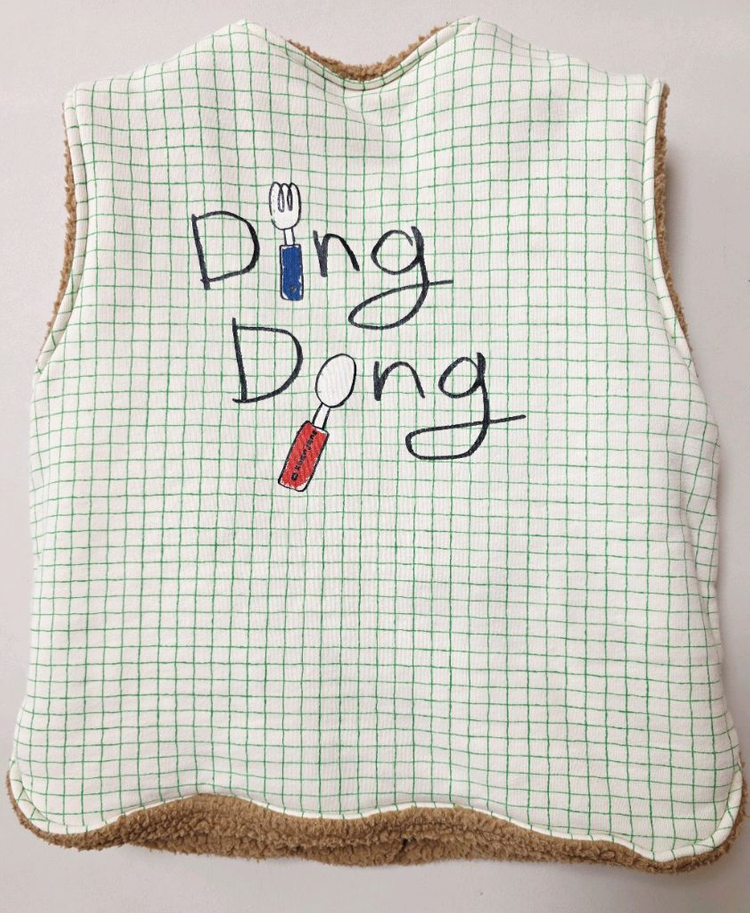 [리버서블] 로아앤제인 뽀글이 조끼(120)--5