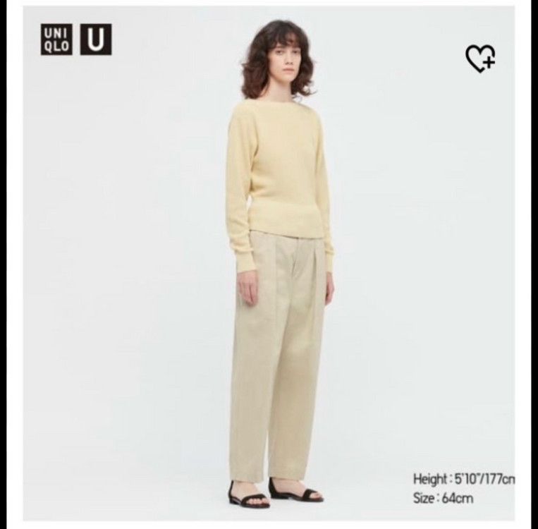 유니클로 U 베이커 팬츠 르메르맛 르메르st 유메르 61cm 새상품--2