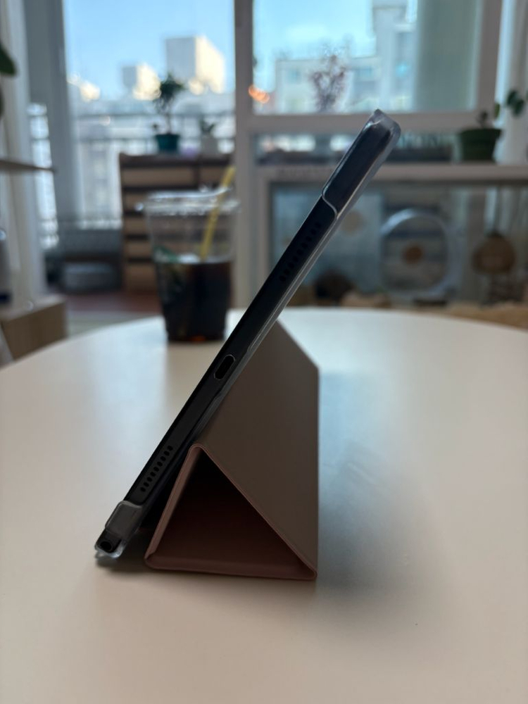 삼성 갤럭시탭 A8 태블릿(SM-X200), 거치대 케이스 포함--2