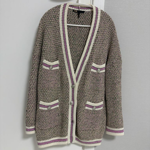 마쥬 트위드 가디건 자켓