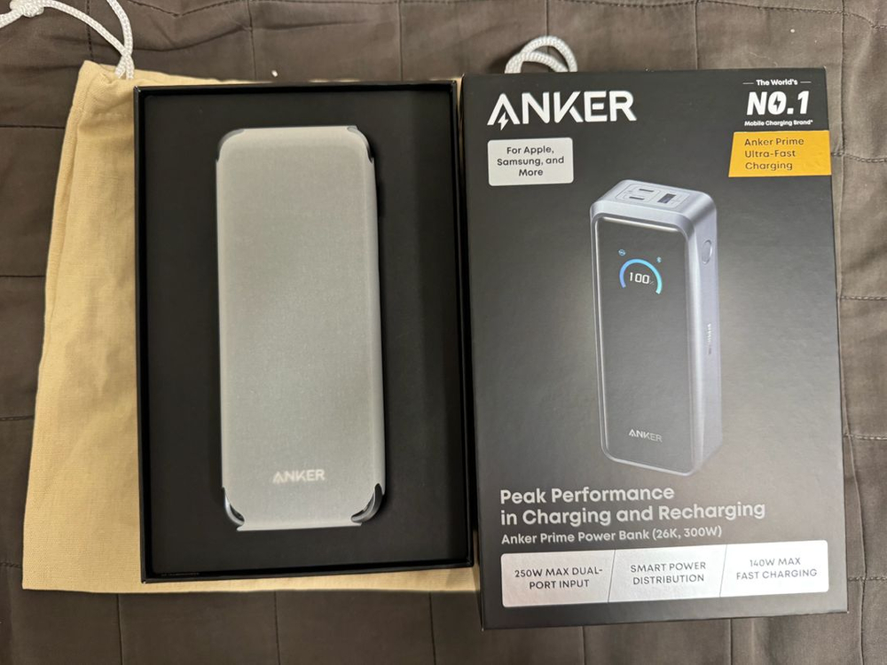 [토일만 이가격](SSS급)Anker Prime 신형 앤커 프라임 26K 보조배터리(A110A)국내정발--7