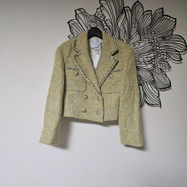 오브제 트위드 자켓 55--1