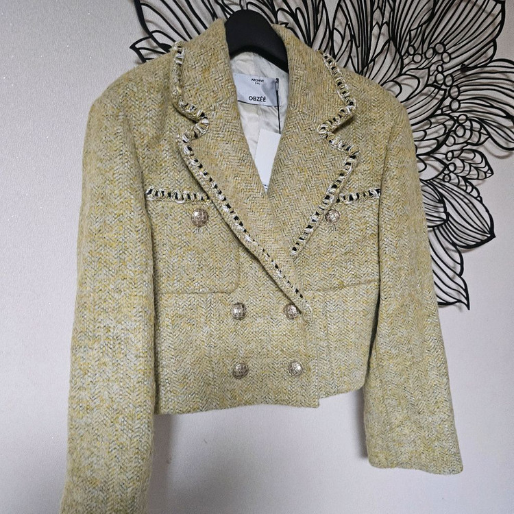 오브제 트위드 자켓 55--2
