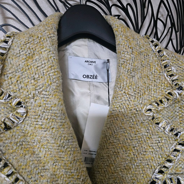 오브제 트위드 자켓 55--3