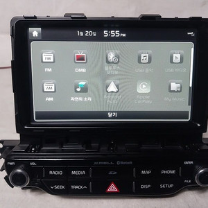 니로 하이브리드 네비 AVN 오디오 유보 타입 / 96560-G5050 이미지