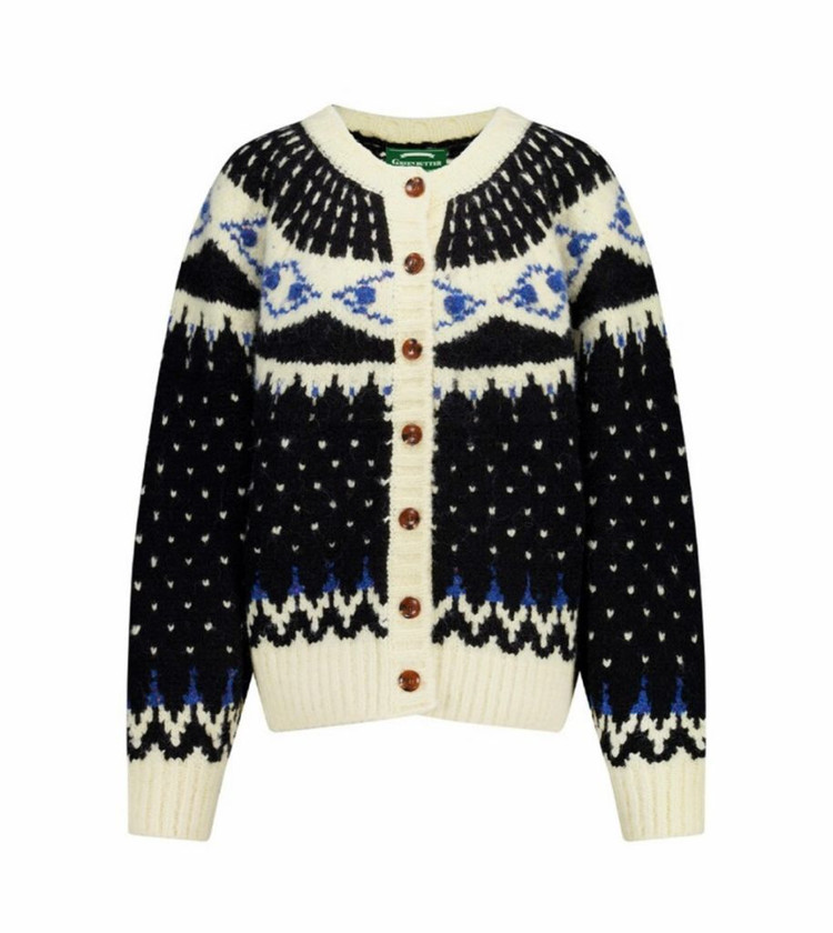 그린버터 노르딕 가디건 이미지