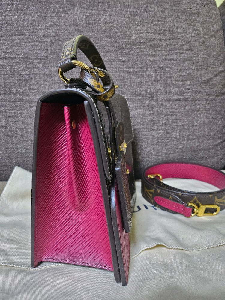 루이비통 탑핸들 크로스백(새상품급)--2